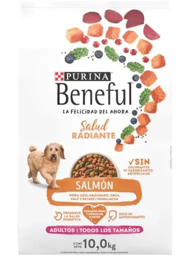 Purina Beneful Sunrise Salud Radiante Alimento seco Adultos, Bulto de 10kg